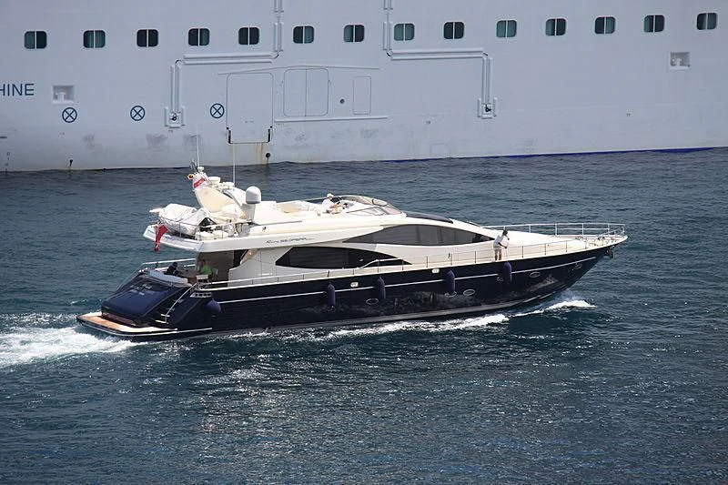 a boat on the water aboard WEDGE THREE Yacht for Sale