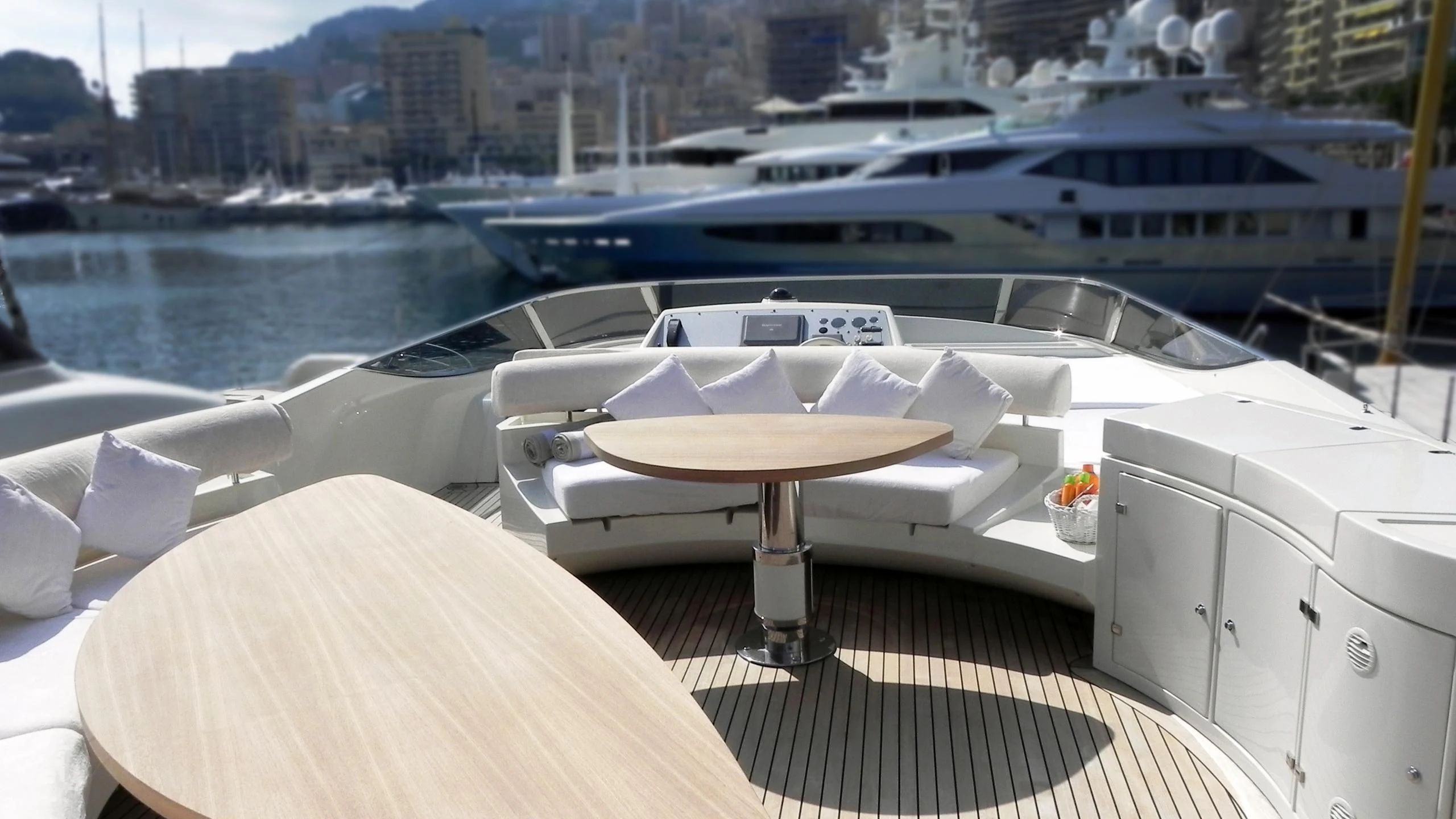 a boat on the water aboard WEDGE THREE Yacht for Sale