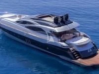 a car on the water aboard WINDWARD Yacht for Charter