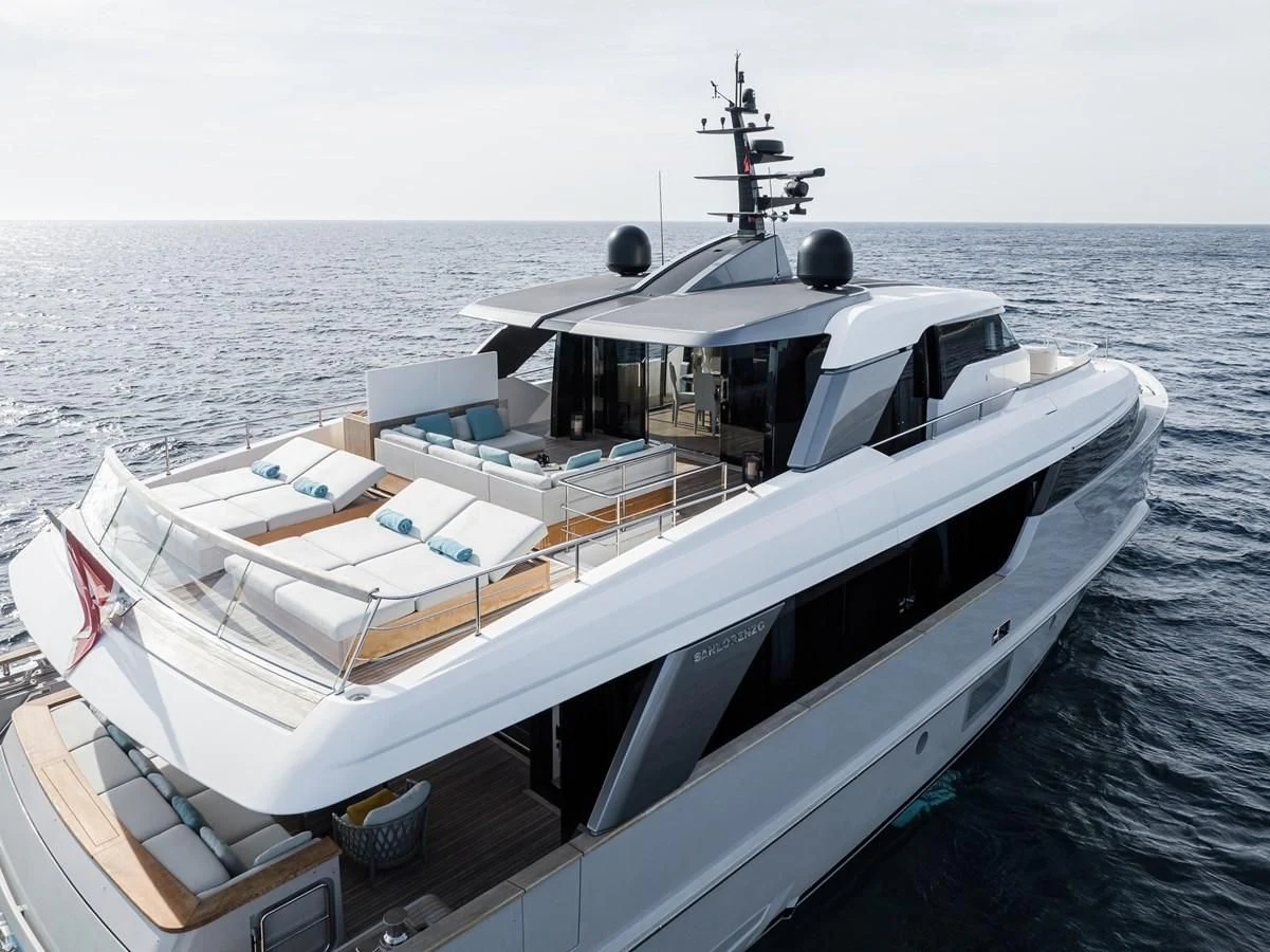 a boat on the water aboard STONE HILLS Yacht for Sale