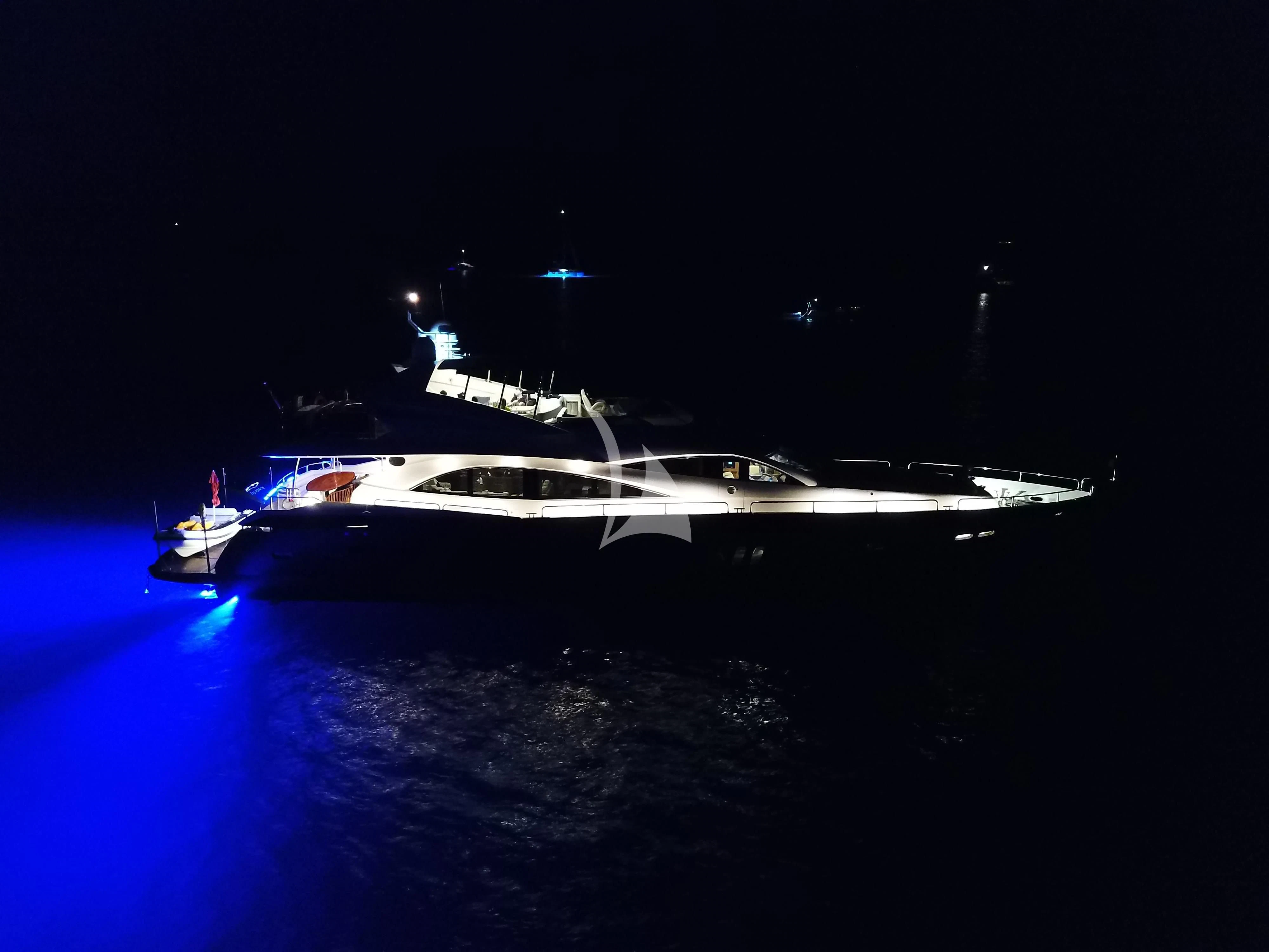 a boat on the water aboard CATALANA Yacht for Charter