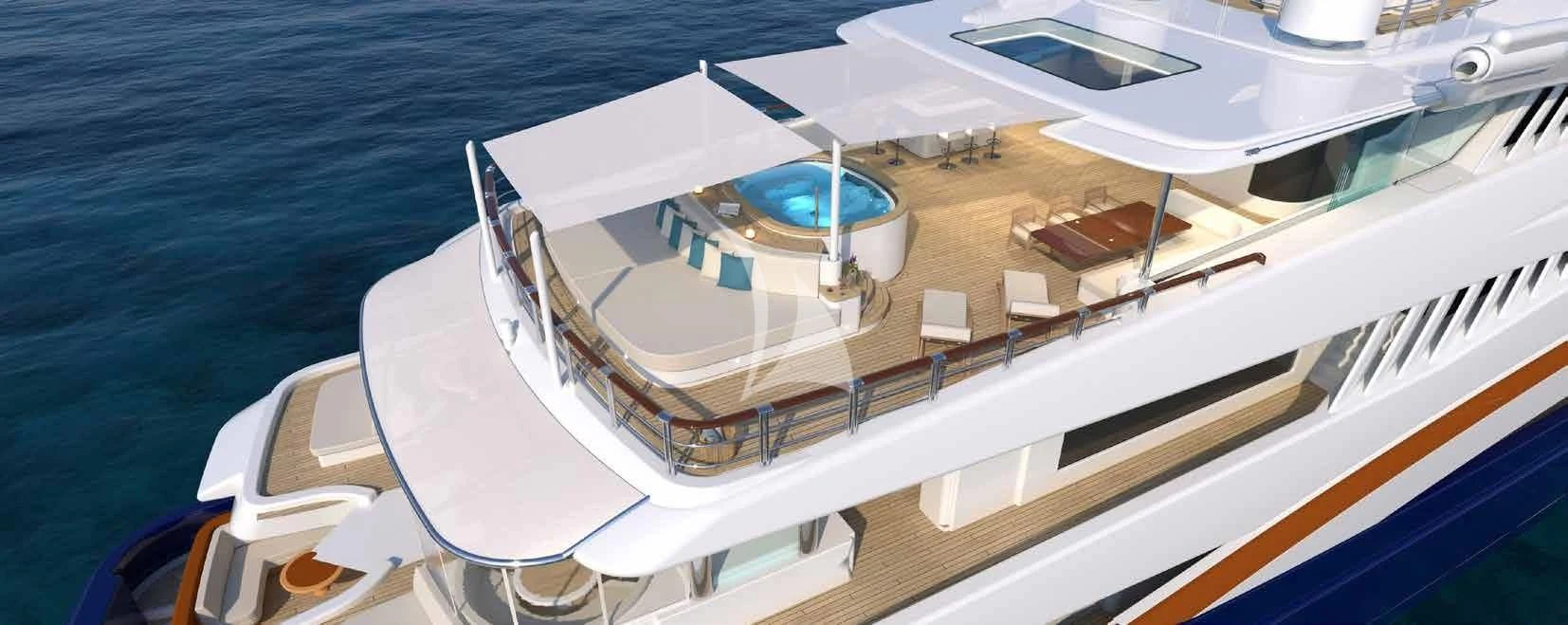 a boat on the water aboard WHEELS Yacht for Sale