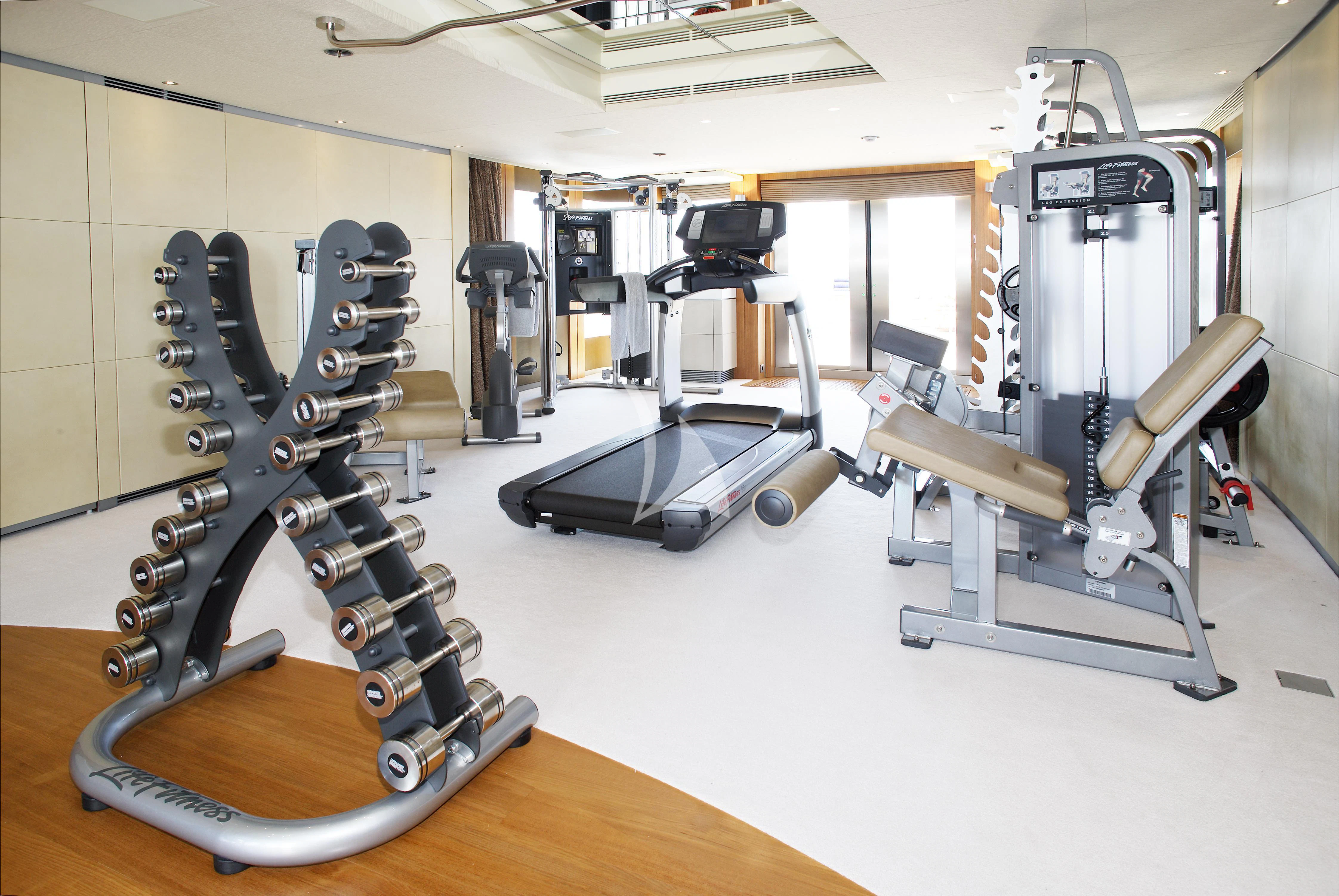 a machine on the counter aboard WHEELS Yacht for Sale