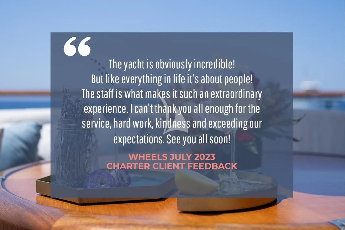 a monitor with a blue screen aboard WHEELS Yacht for Sale