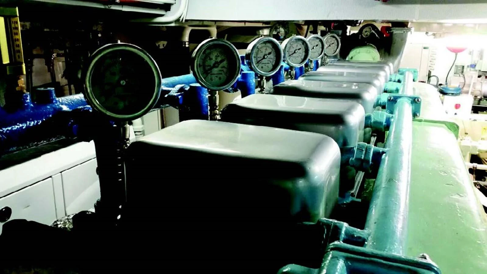 a cockpit of an airplane aboard BULLY Yacht for Sale