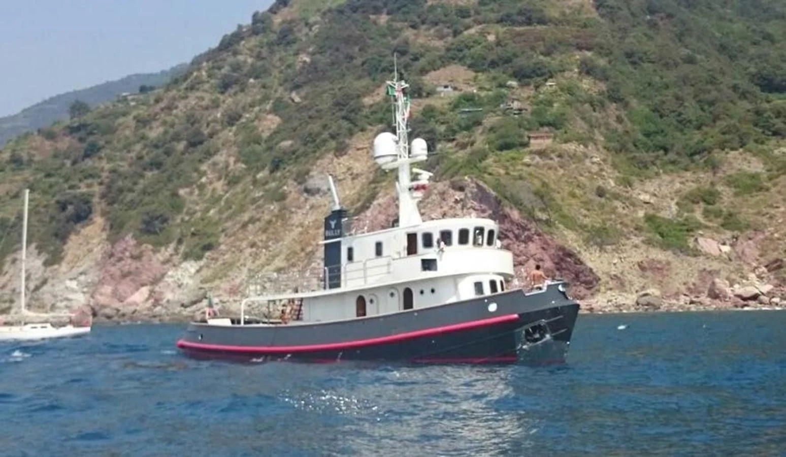 a boat on the water aboard BULLY Yacht for Sale