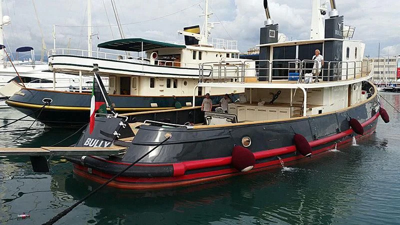 a boat in the water aboard BULLY Yacht for Sale