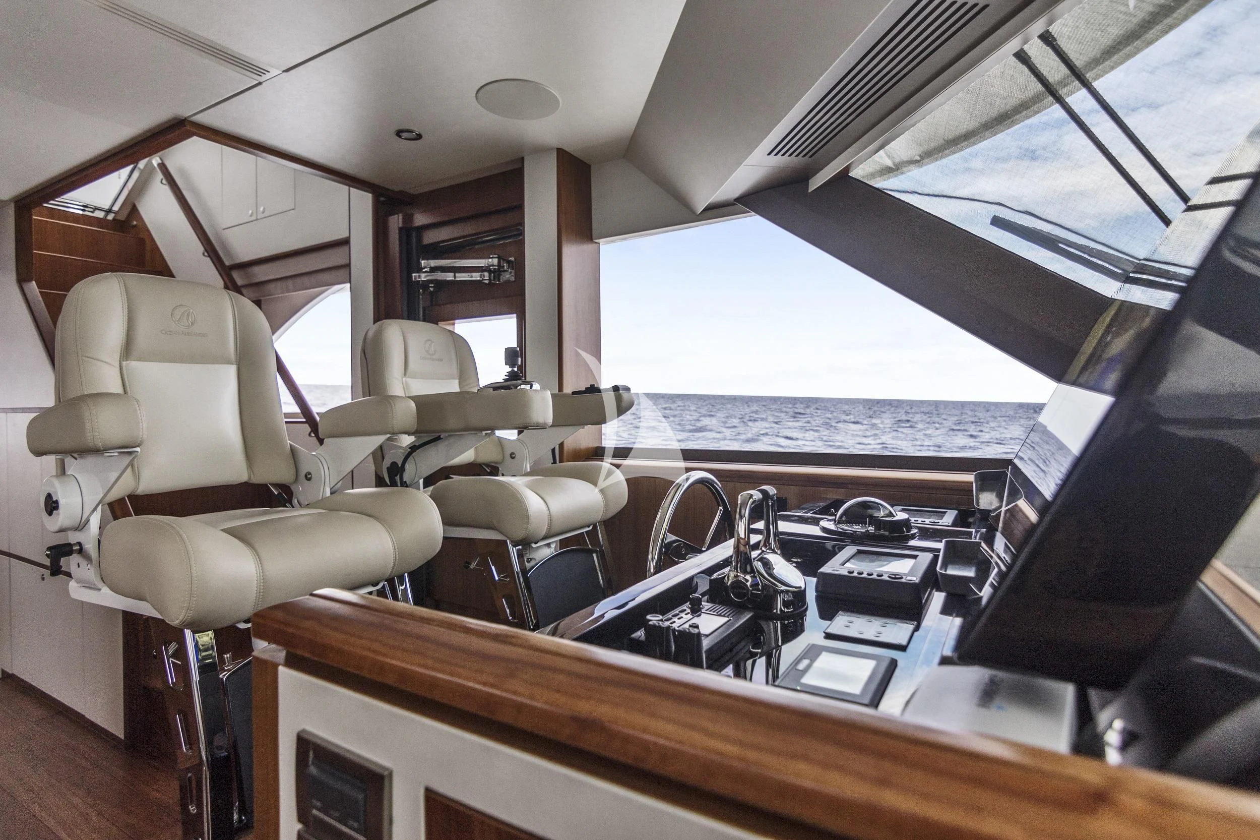 inside of a vehicle aboard OCEAN ROSE Yacht for Sale