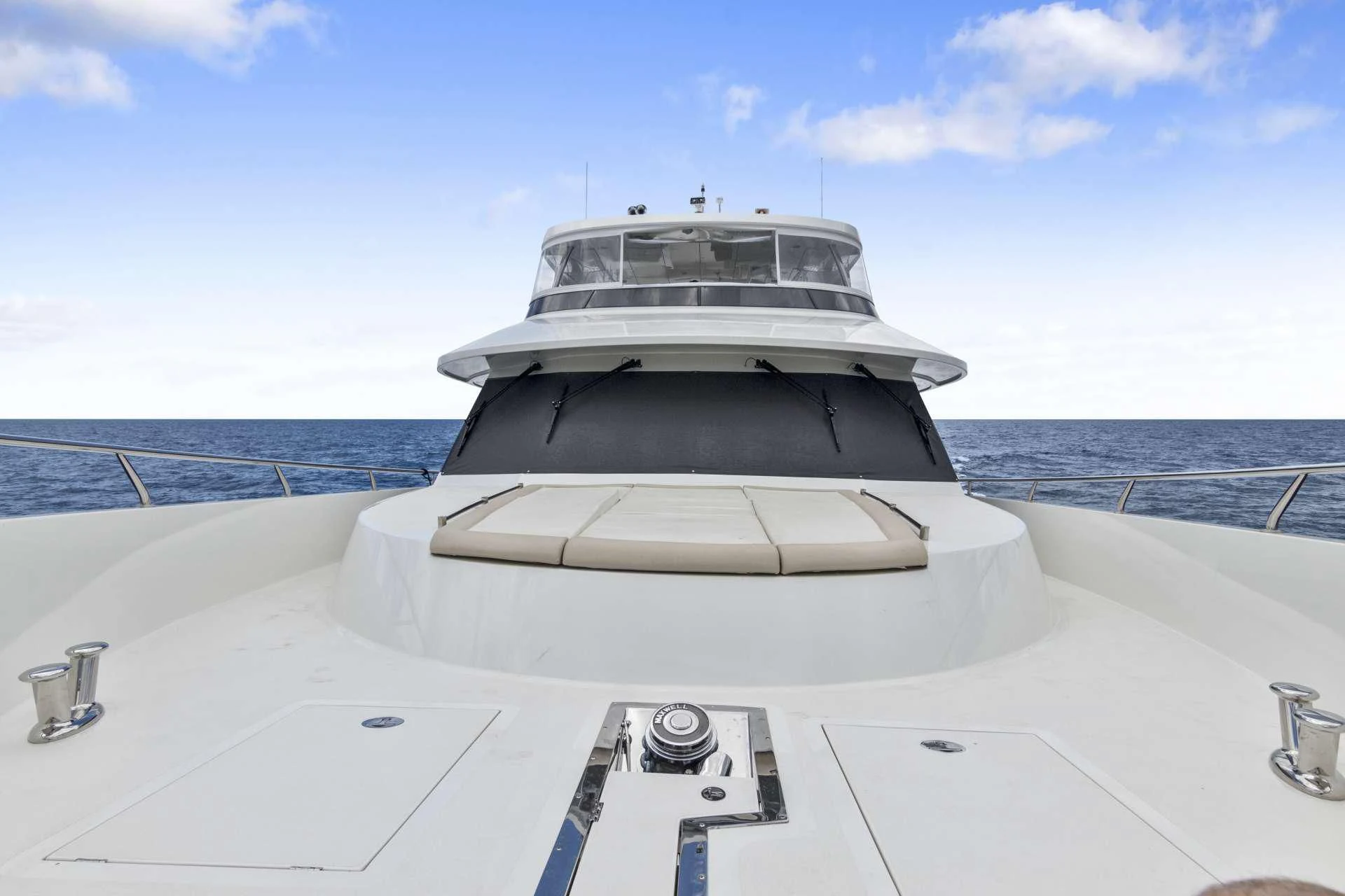 a boat on a boat aboard OCEAN ROSE Yacht for Sale