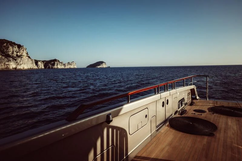 a boat on the water aboard ARTEXPLORER Yacht for Sale