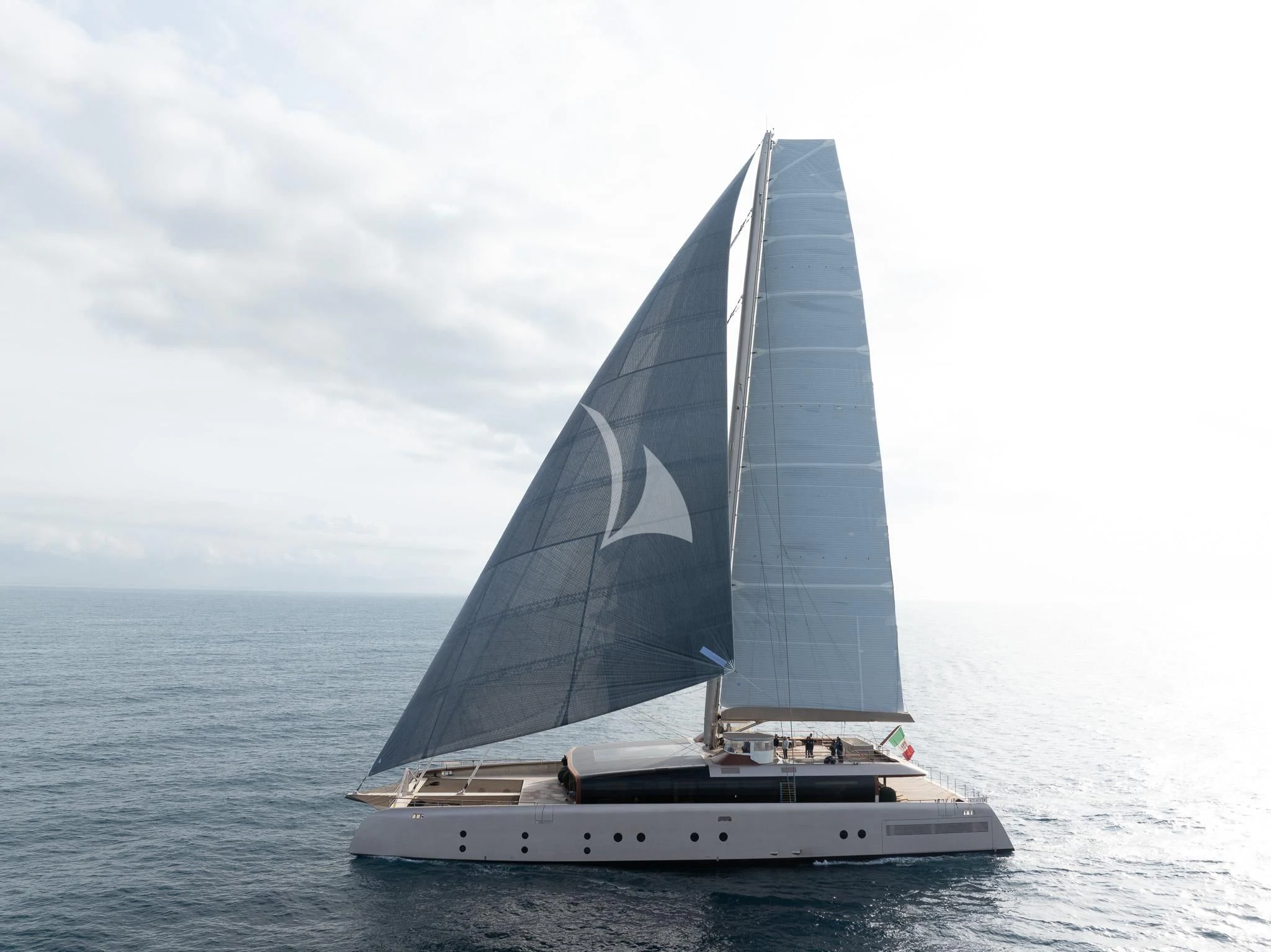 a sailboat on the water aboard ARTEXPLORER Yacht for Sale