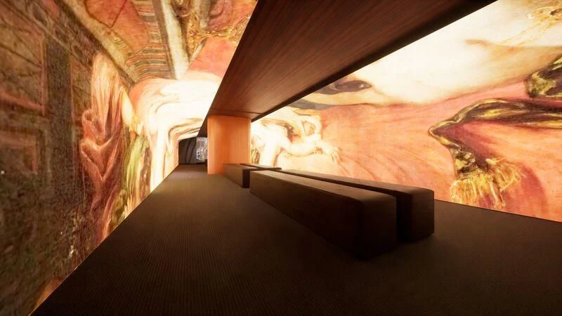a large canyon with a river running through it aboard ARTEXPLORER Yacht for Sale