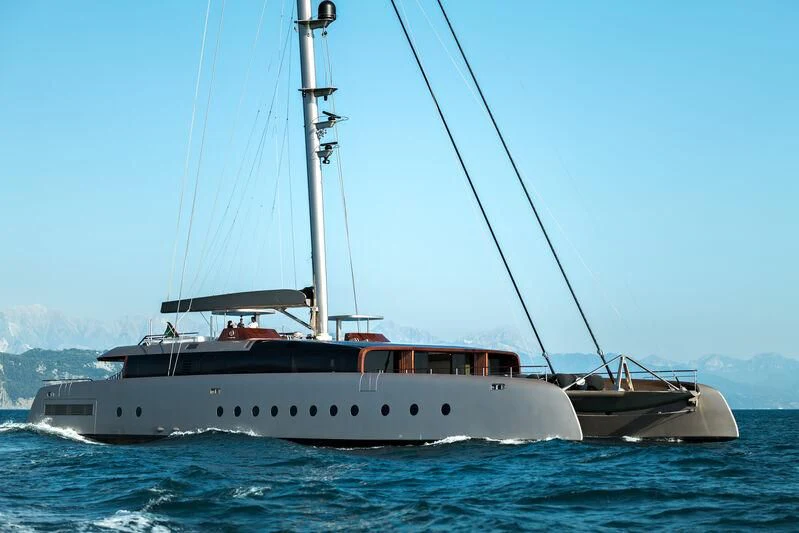 a boat on the water aboard ARTEXPLORER Yacht for Sale