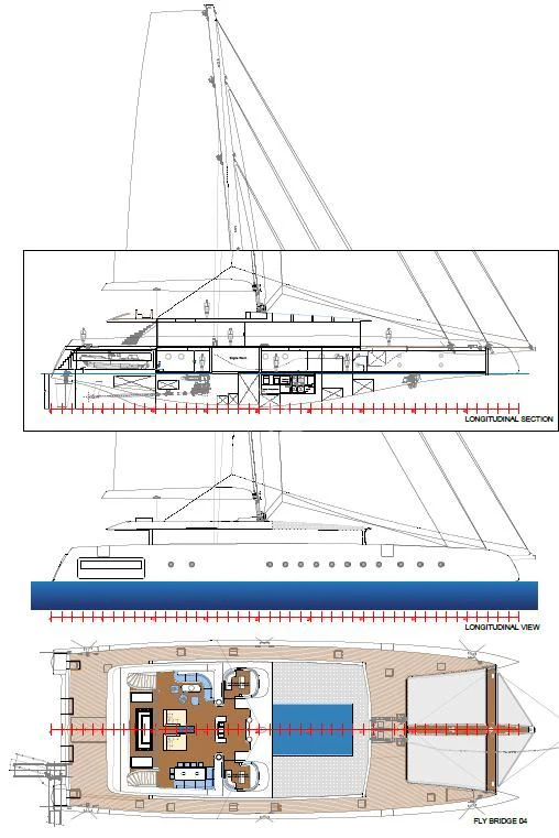 diagram aboard ARTEXPLORER Yacht for Sale