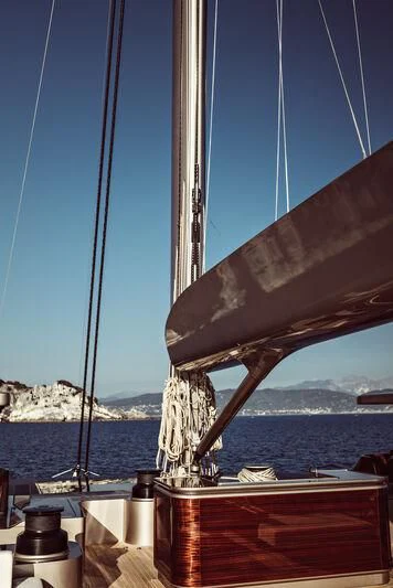 a boat on the water aboard ARTEXPLORER Yacht for Sale