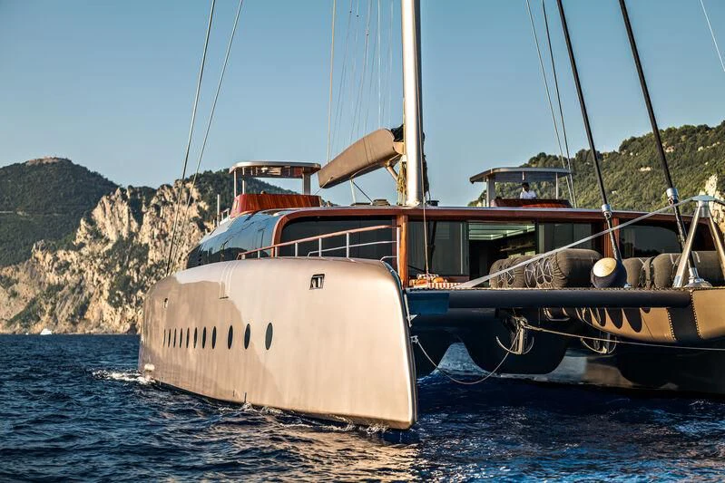 a boat on the water aboard ARTEXPLORER Yacht for Sale
