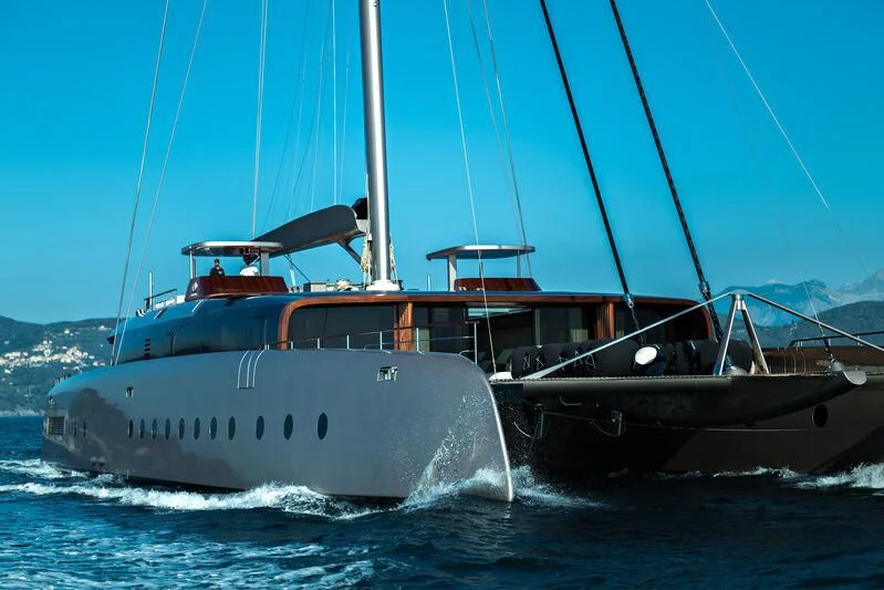 a boat on the water aboard ARTEXPLORER Yacht for Sale