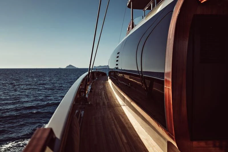 a boat on the water aboard ARTEXPLORER Yacht for Sale