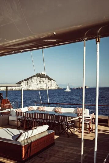 a boat on the water aboard ARTEXPLORER Yacht for Sale