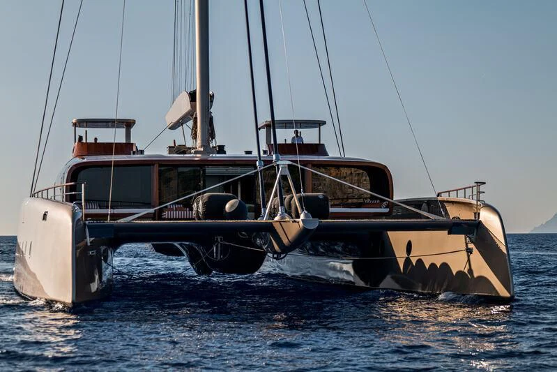 a boat on the water aboard ARTEXPLORER Yacht for Sale