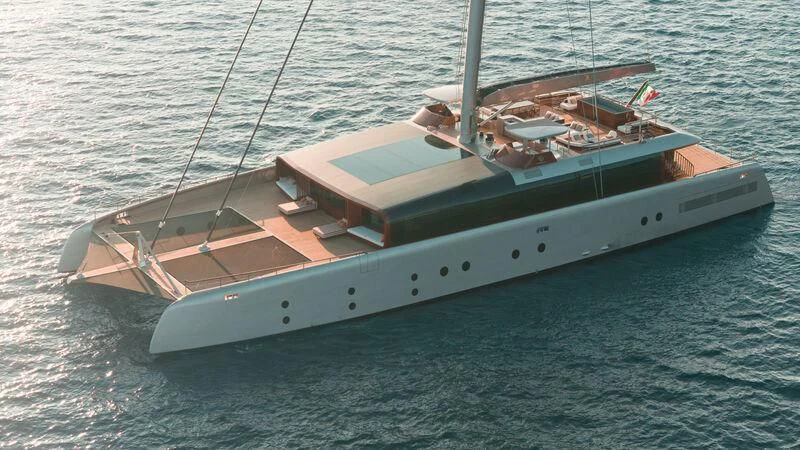 a boat on the water aboard ARTEXPLORER Yacht for Sale