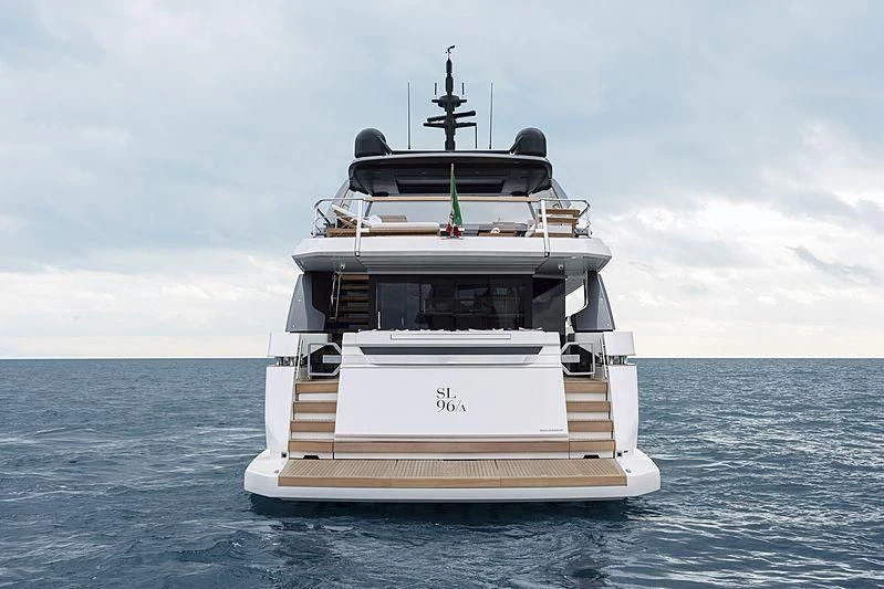 a boat in the water aboard REINE D'AZUR Yacht for Sale