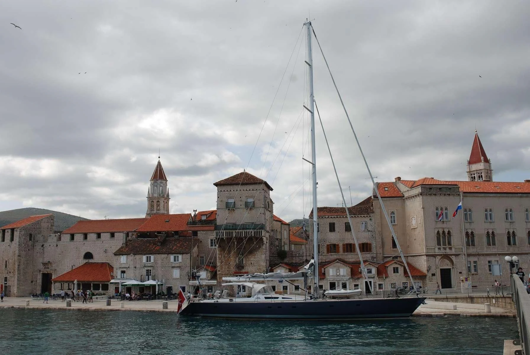 a boat in the water aboard NOHEEA Yacht for Sale