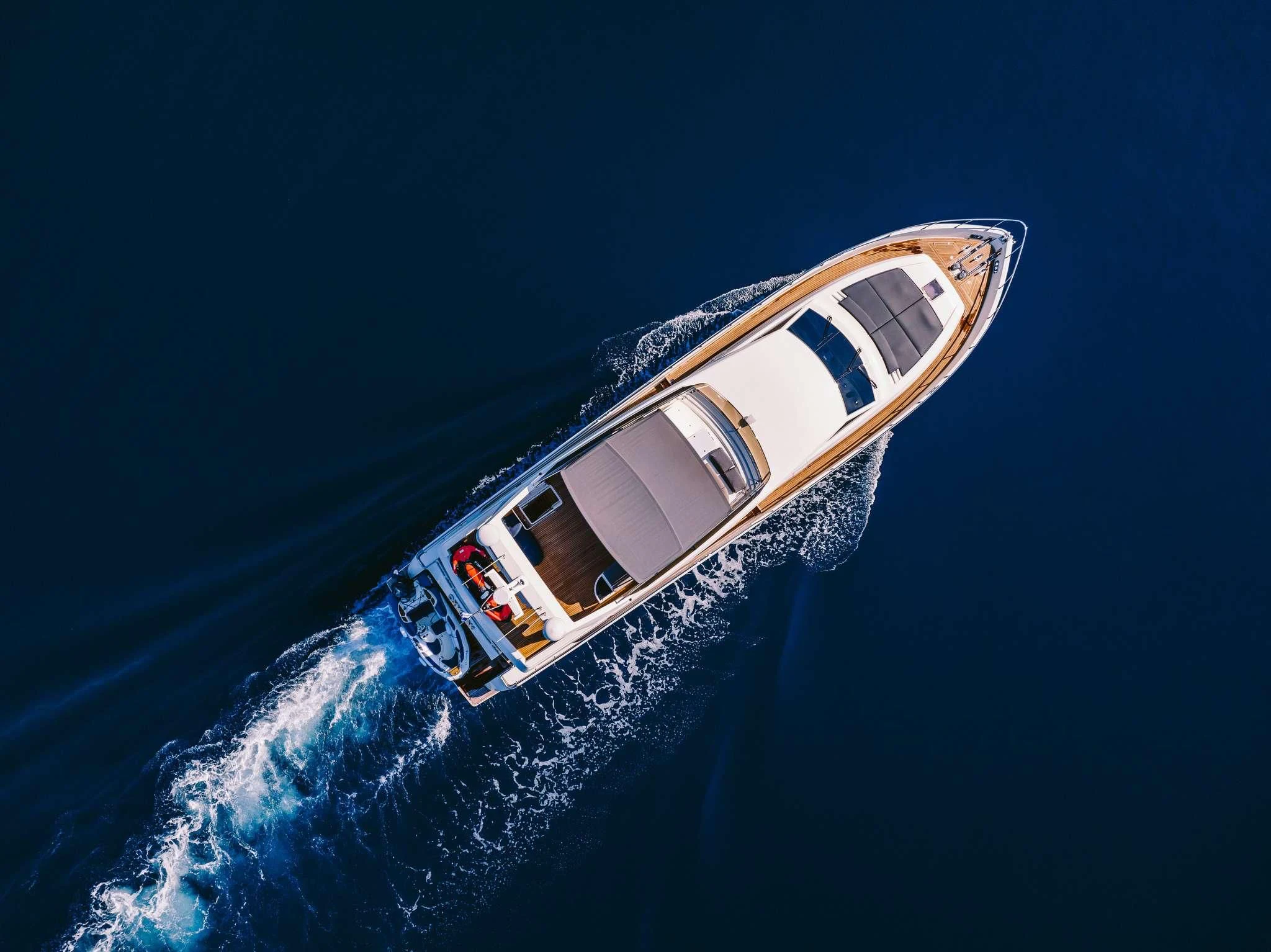 a satellite in space aboard OXYGEN 8 Yacht for Charter