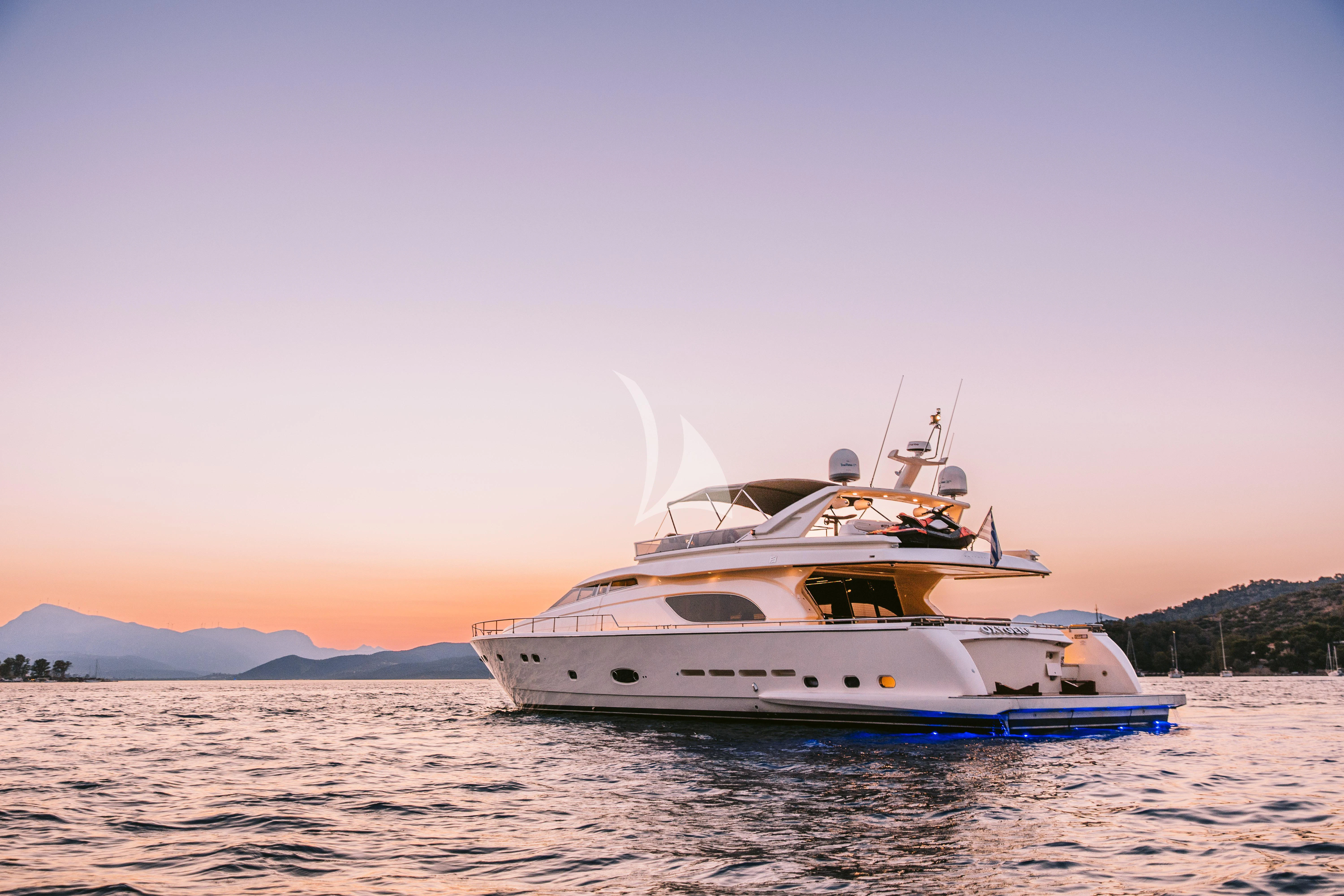 a boat on the water aboard OXYGEN 8 Yacht for Charter