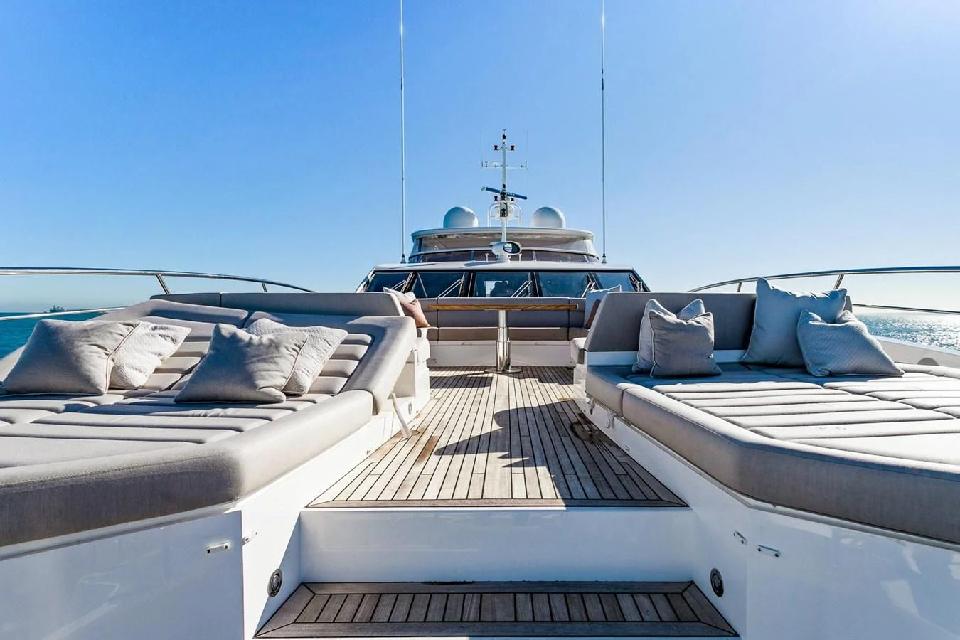 a boat in the water aboard SUNSET Yacht for Sale