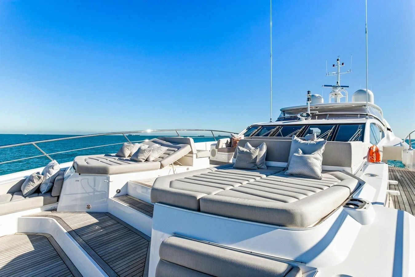 a boat on the water aboard SUNSET Yacht for Sale