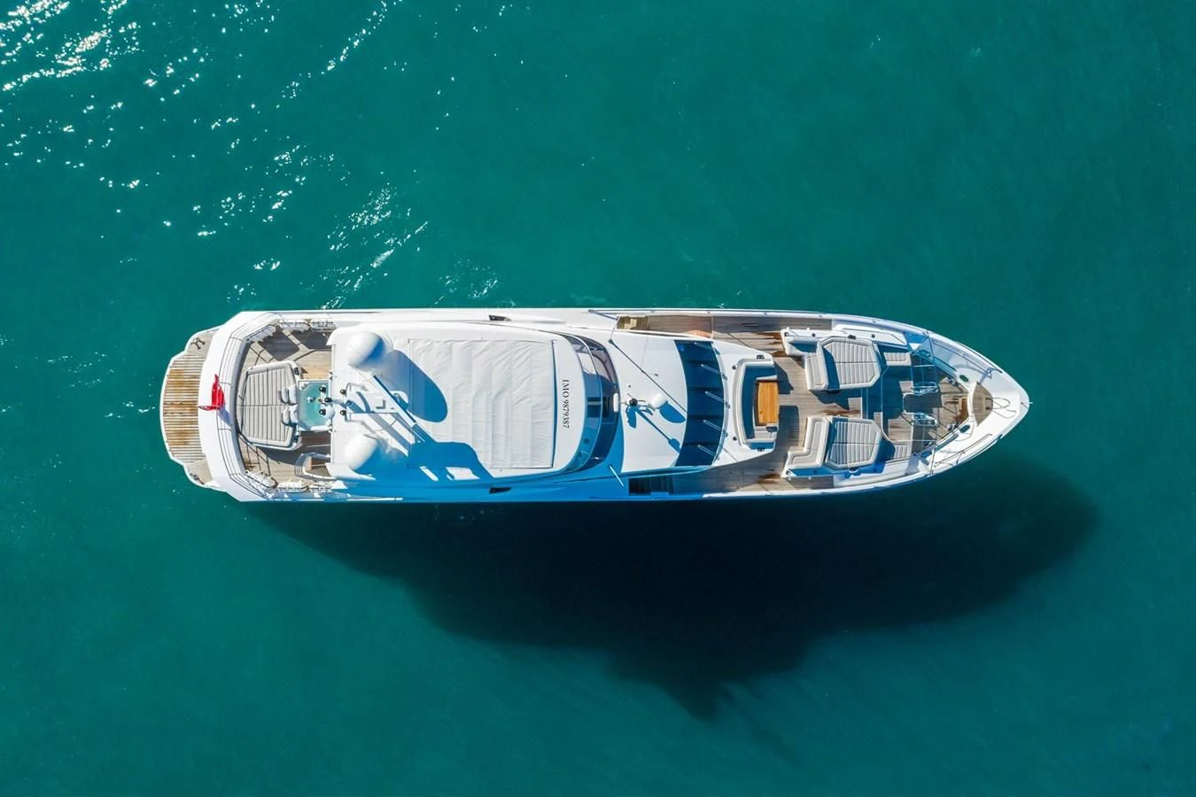 a boat in the water aboard SUNSET Yacht for Sale