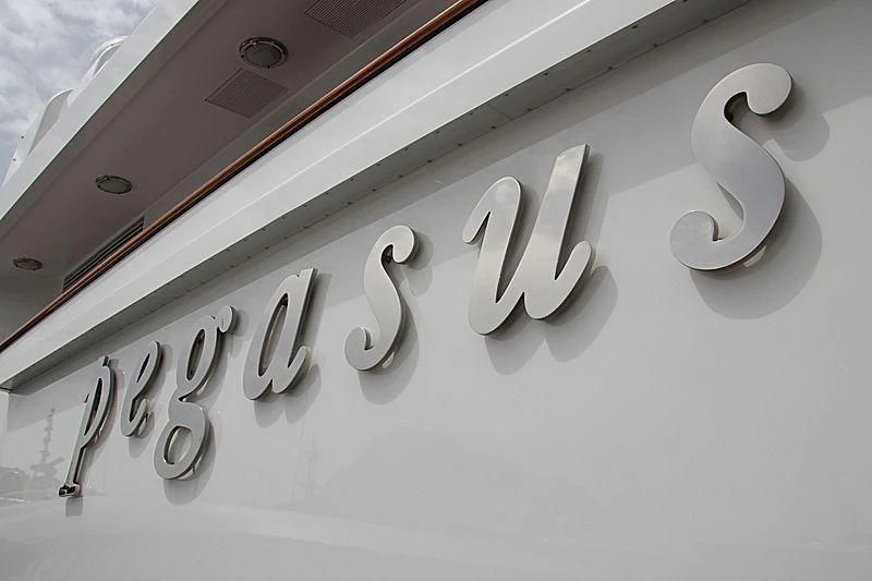 text aboard PEGASUS Yacht for Charter