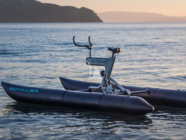 a boat in the water aboard PEGASUS Yacht for Charter