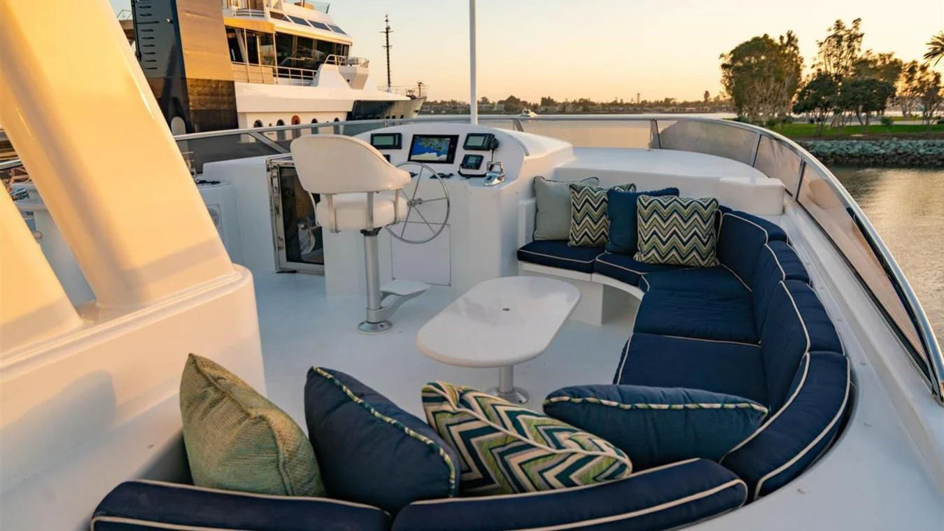 a boat on the water aboard SNOWBORED Yacht for Sale