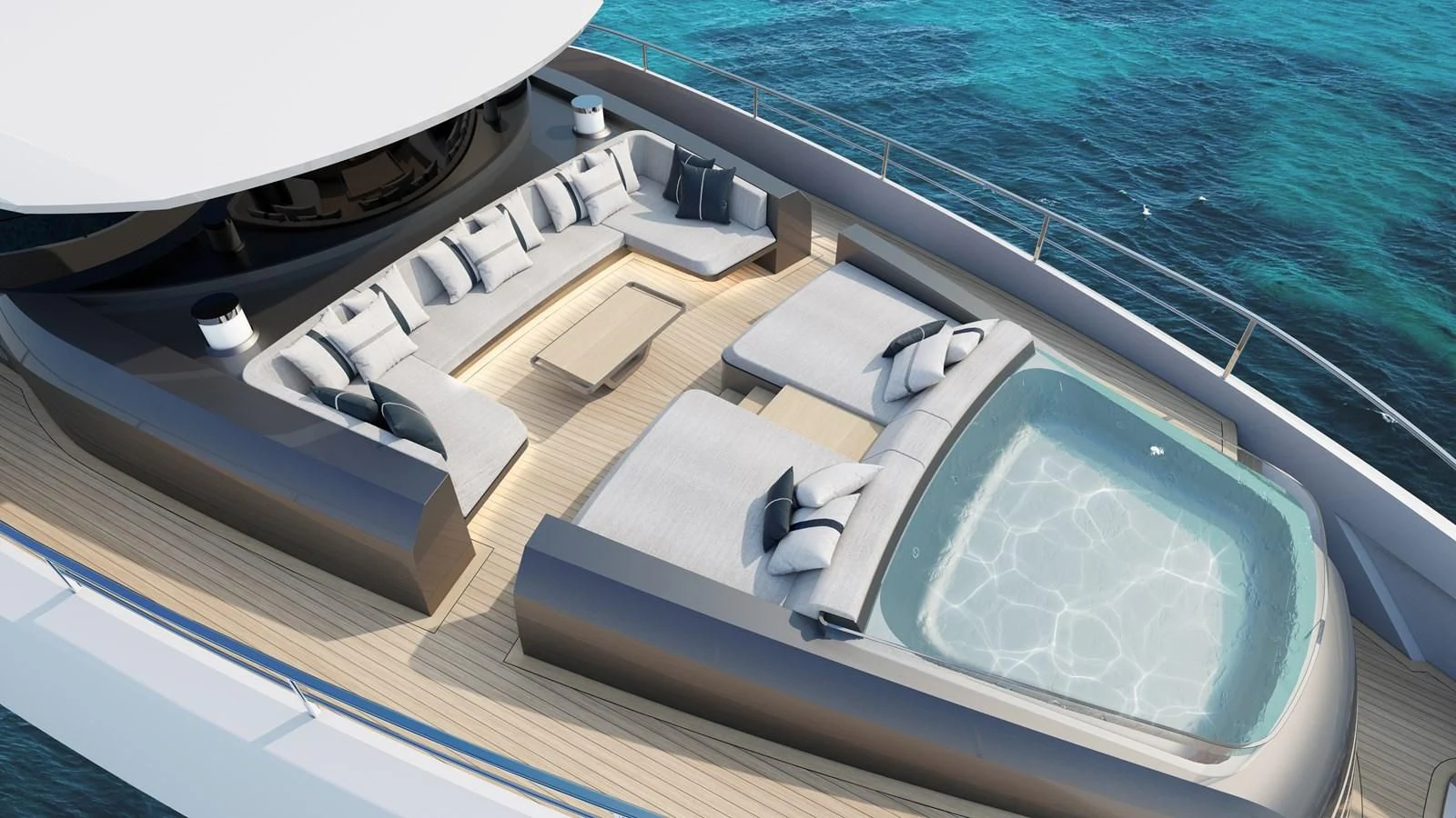 a boat on the water aboard ISA GT 33 Yacht for Sale