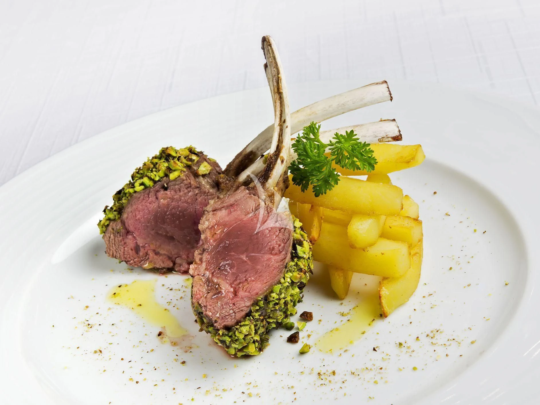 a plate of food aboard RARE FIND Yacht for Charter