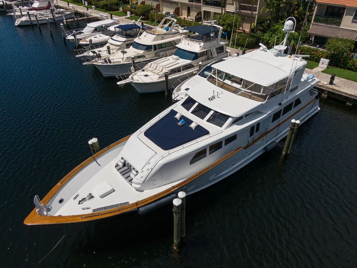 a group of boats docked aboard IMPULSE Yacht for Sale