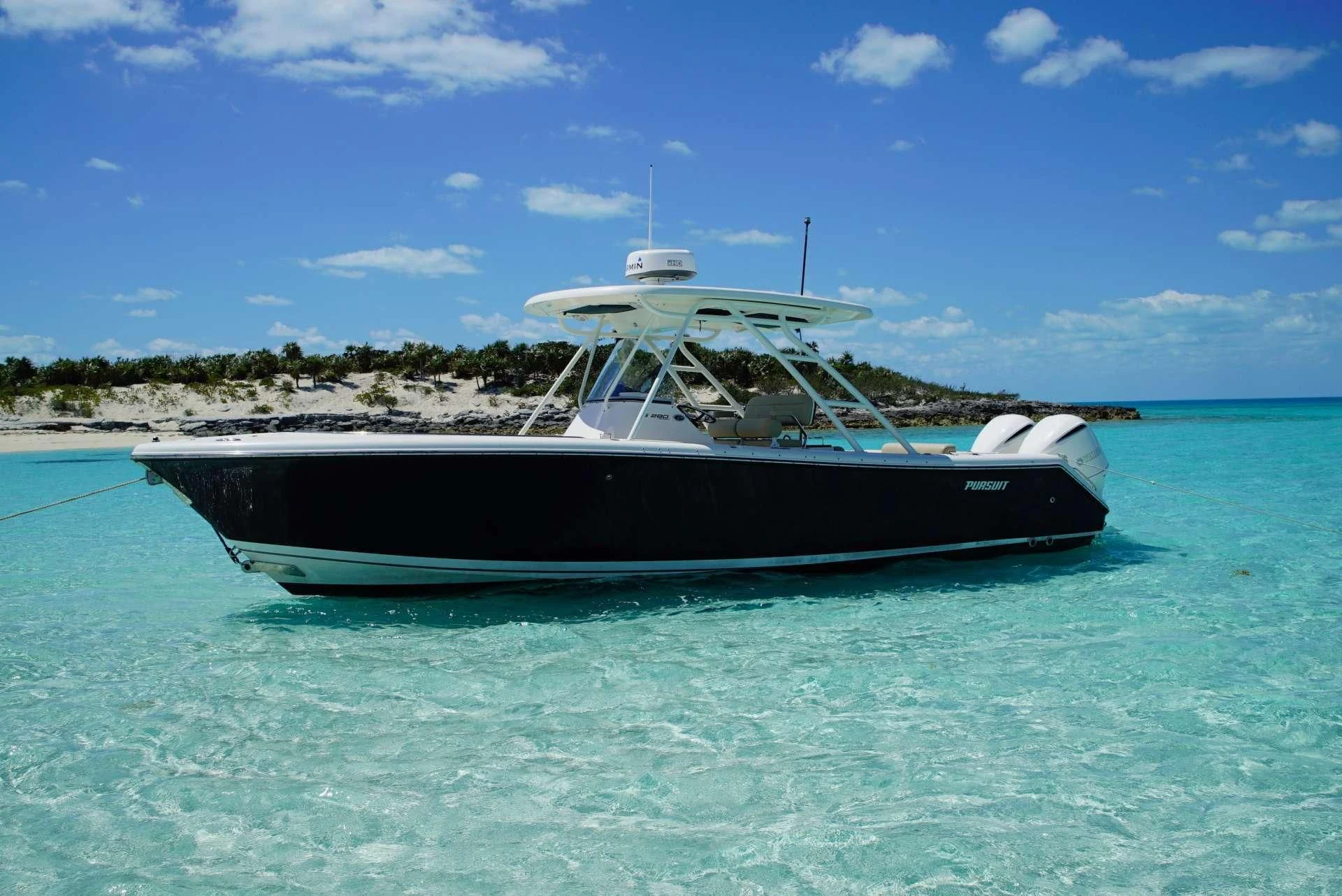 a boat on the water aboard IMPULSE Yacht for Sale