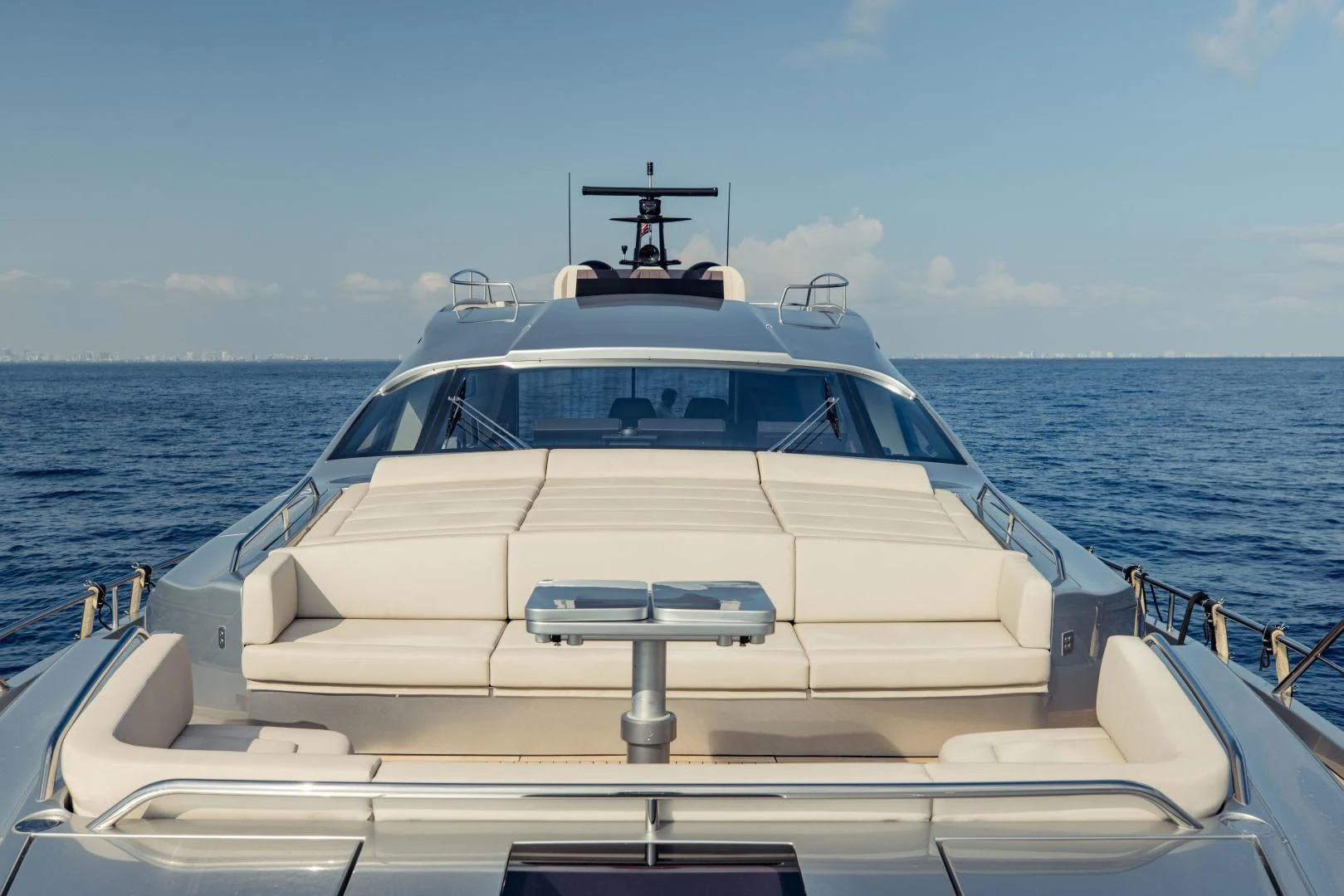 a boat on the water aboard STALLION Yacht for Sale