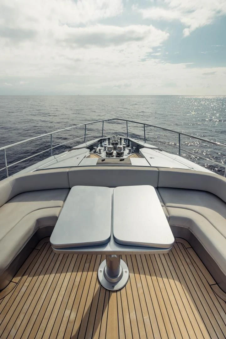 a boat on the water aboard STALLION Yacht for Sale