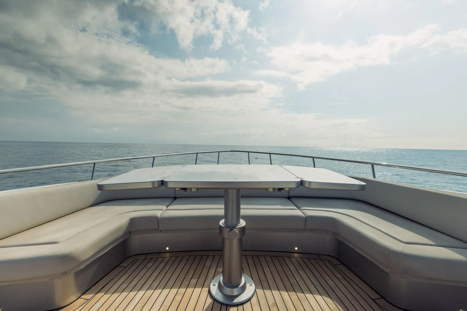 a boat on the water aboard STALLION Yacht for Sale