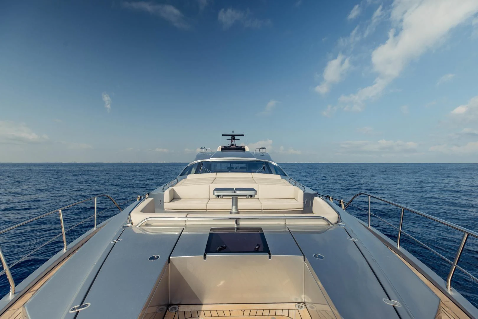 a boat on the water aboard STALLION Yacht for Sale