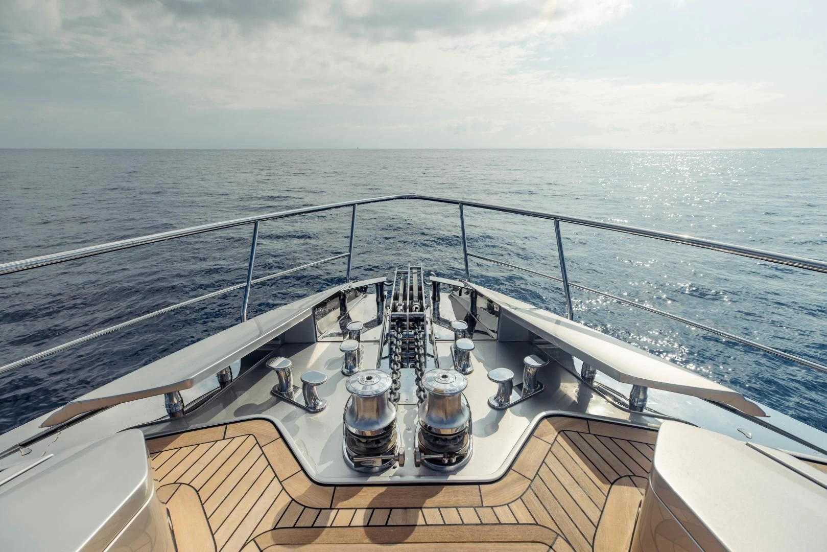 a boat on the water aboard STALLION Yacht for Sale