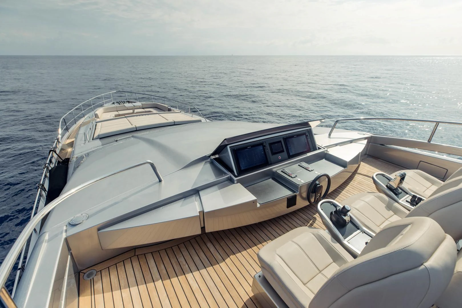 a boat on the water aboard STALLION Yacht for Sale