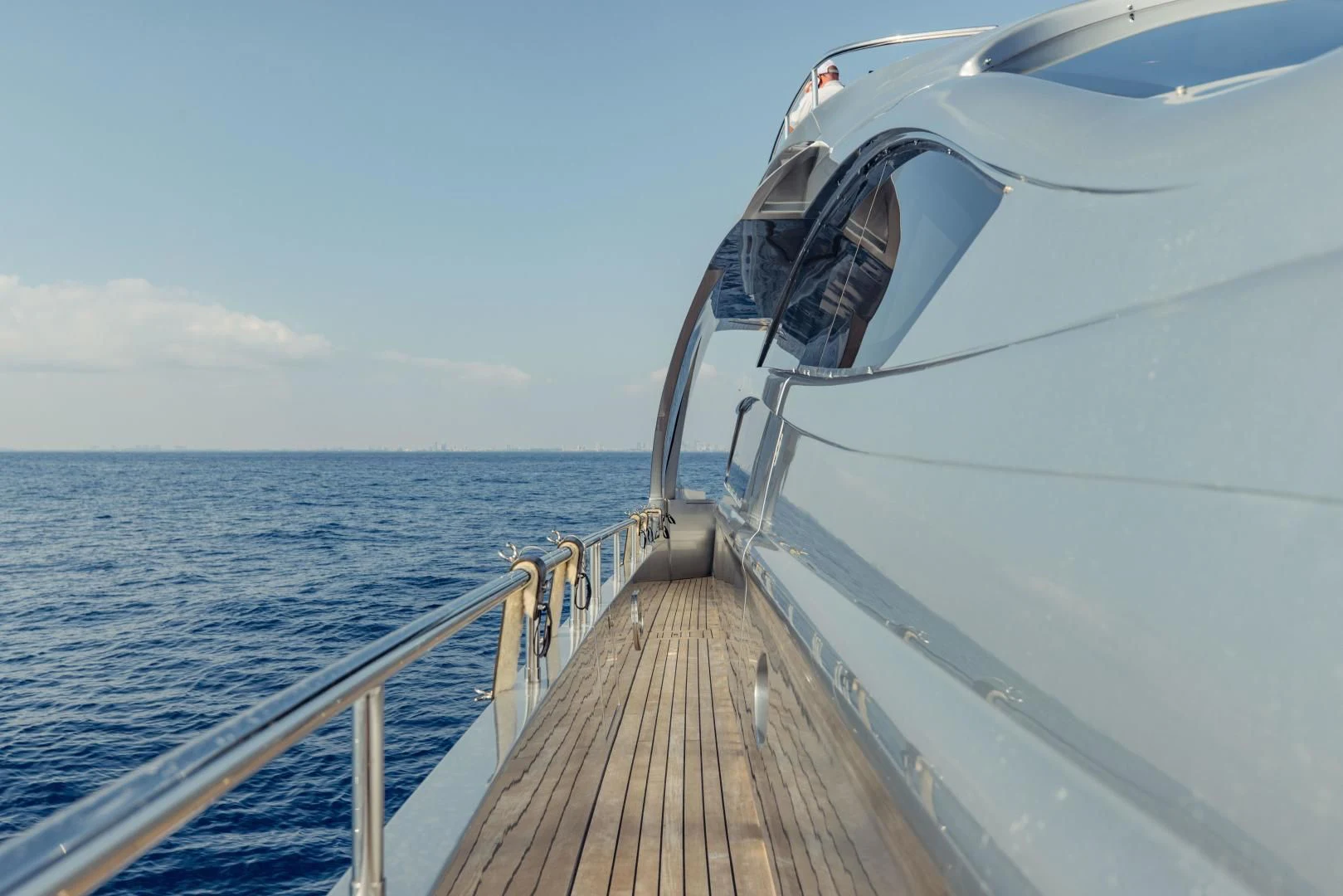 a boat on the water aboard STALLION Yacht for Sale
