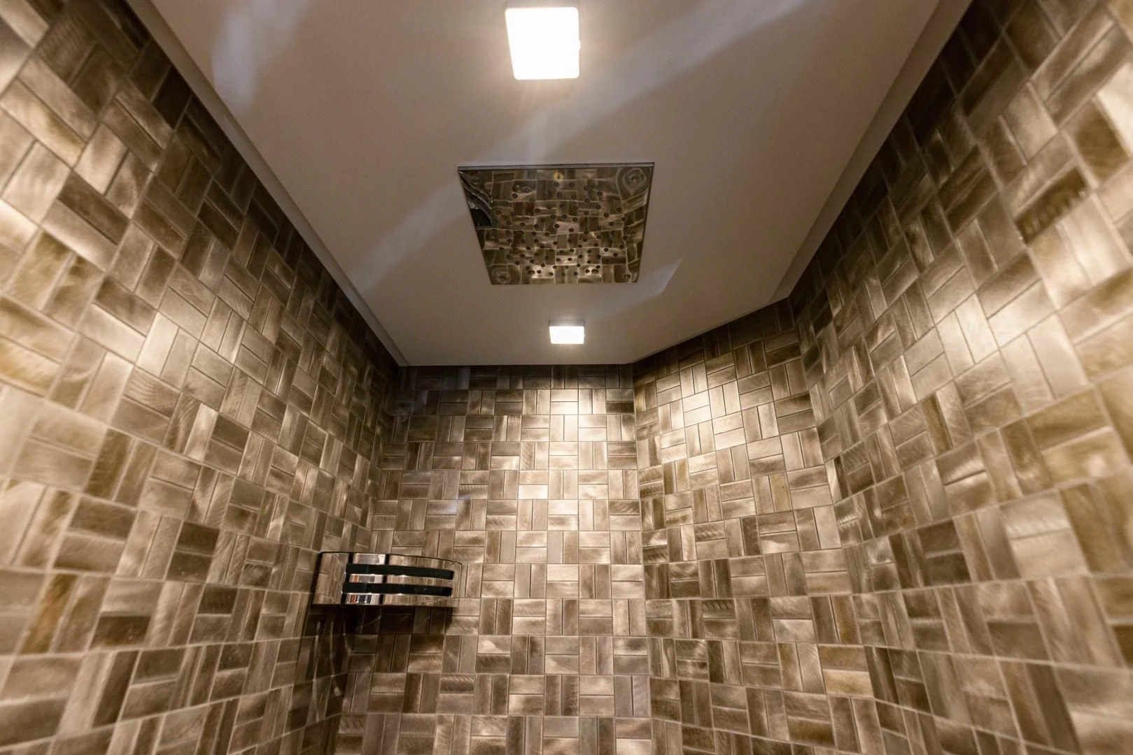 a tiled floor with a light aboard STALLION Yacht for Sale