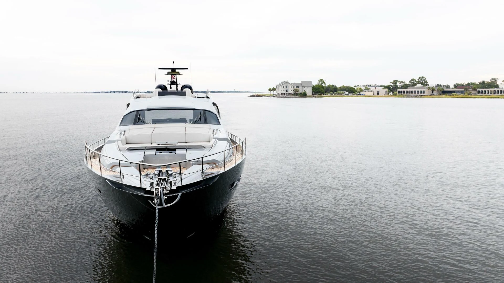 a boat in the water aboard STALLION Yacht for Sale