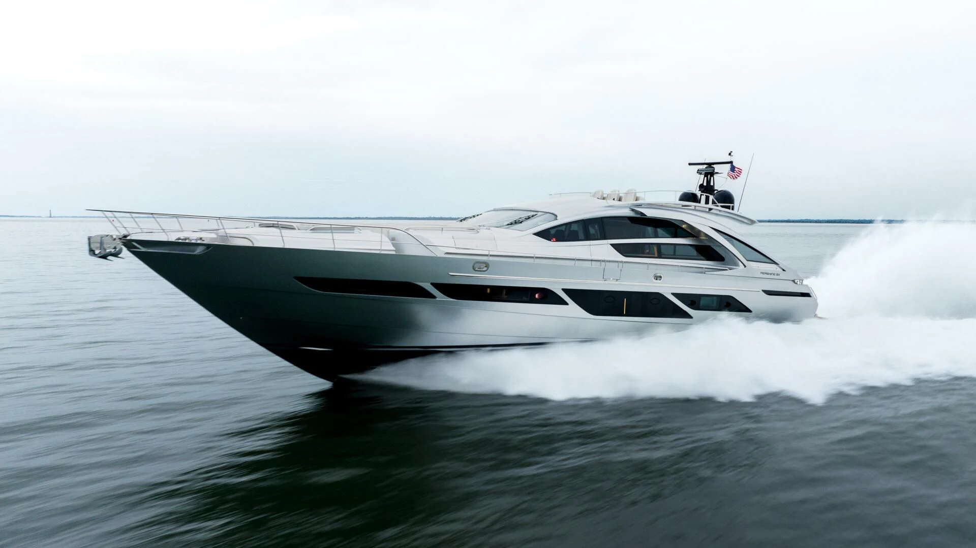 a boat on the water aboard STALLION Yacht for Sale