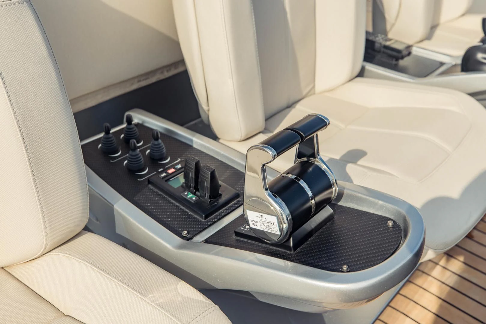 a small electric guitar aboard STALLION Yacht for Sale